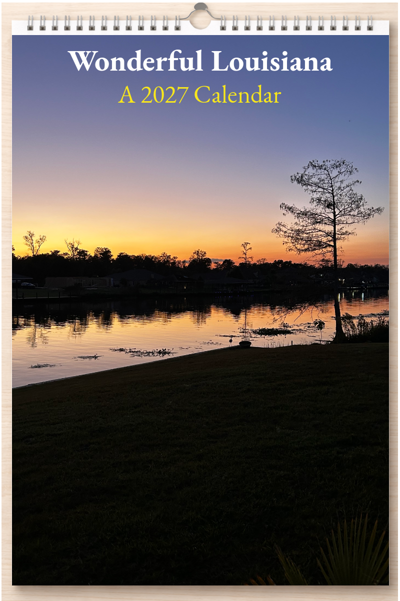 Wonderful Louisiana: A 2027 Calendar