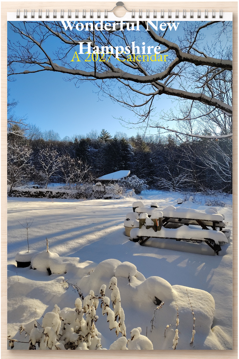 Wonderful New Hampshire: A 2027 Calendar
