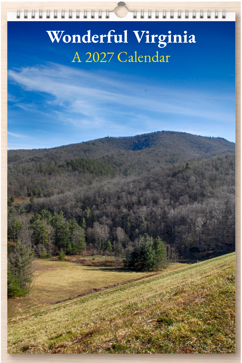 Wonderful Virginia: A 2027 Calendar