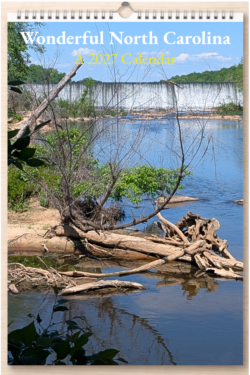 Wonderful North Carolina: A 2027 Calendar