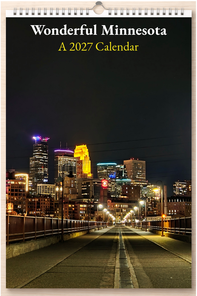 Wonderful Minnesota: A 2027 Calendar