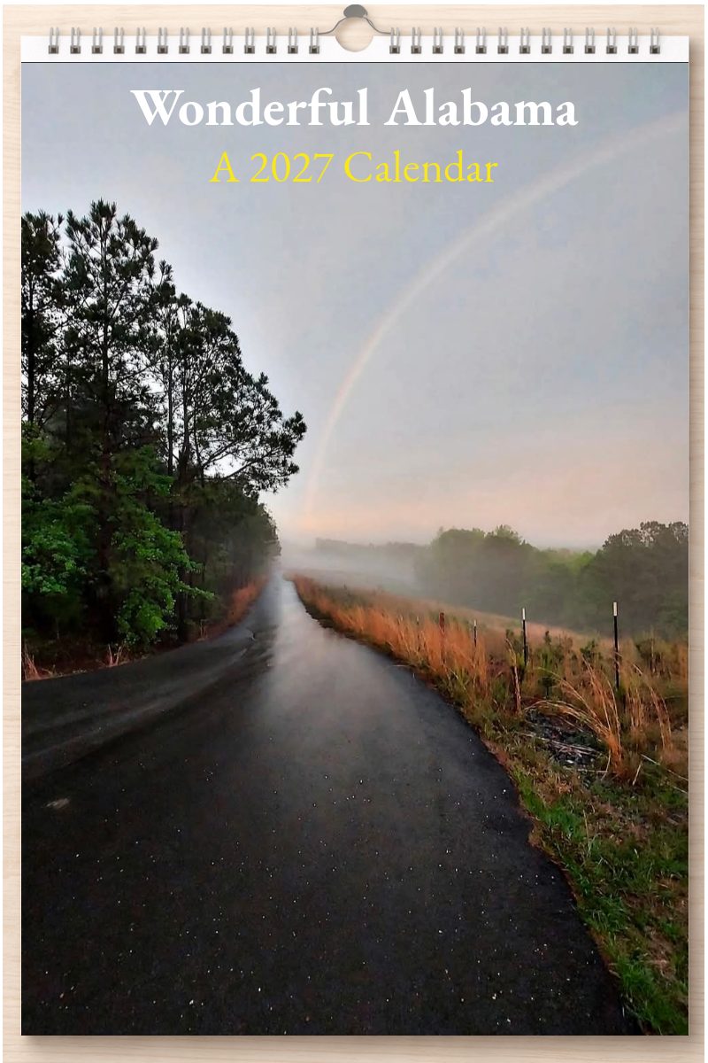 Wonderful Alabama: A 2027 Calendar