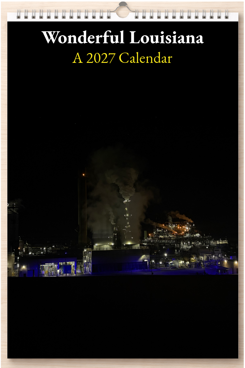 Wonderful Louisiana: A 2027 Calendar