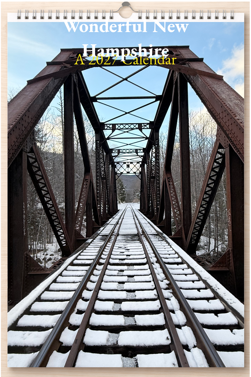 Wonderful New Hampshire: A 2027 Calendar