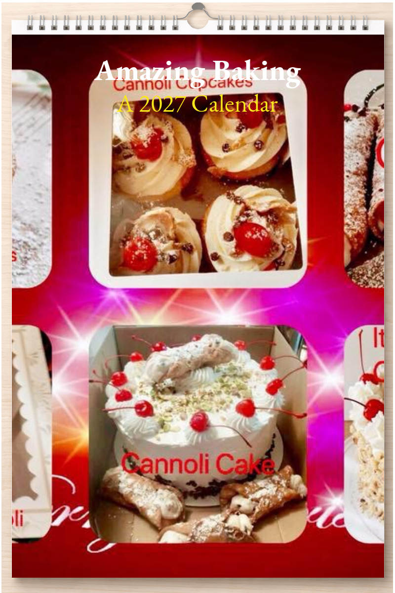Amazing Baking: A 2027 Calendar