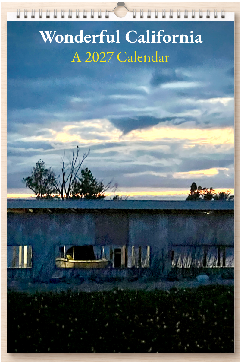 Wonderful California: A 2027 Calendar