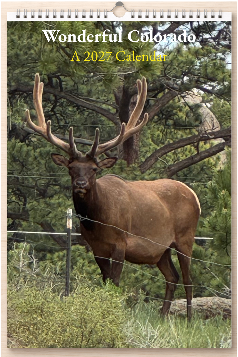 Wonderful Colorado: A 2027 Calendar