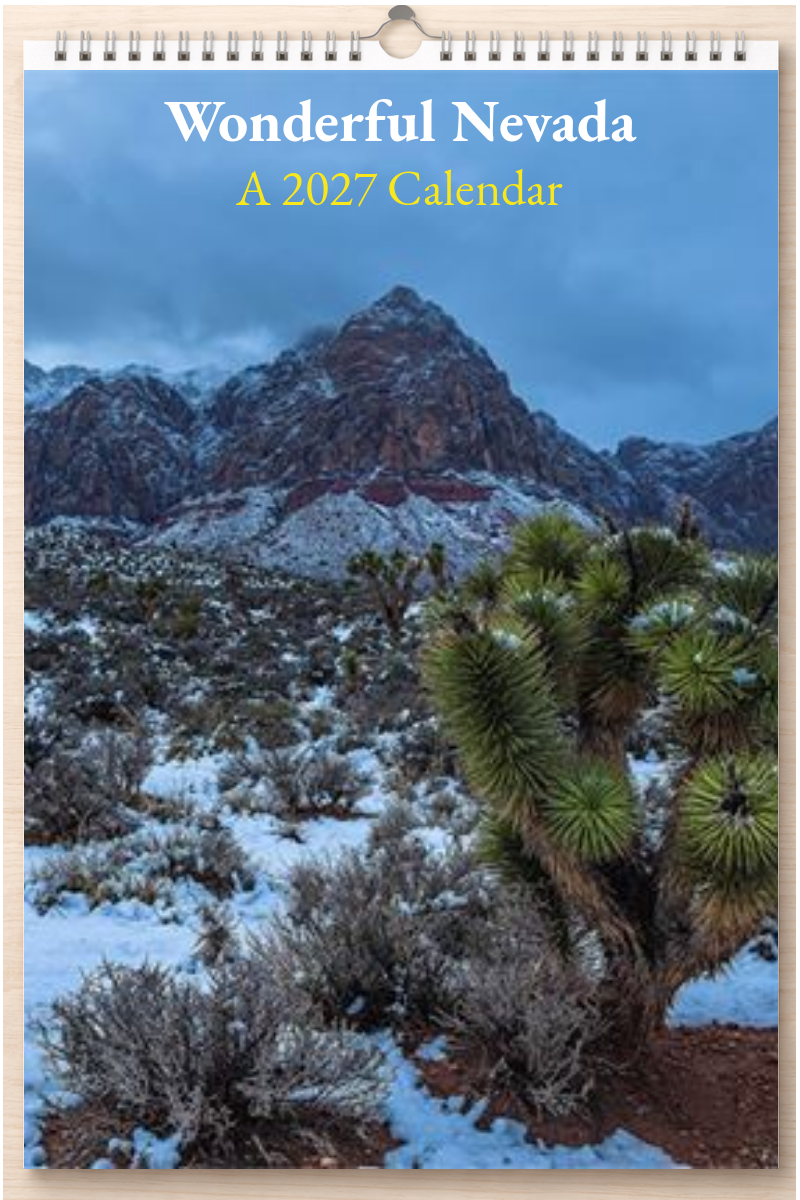 Wonderful Nevada: A 2027 Calendar