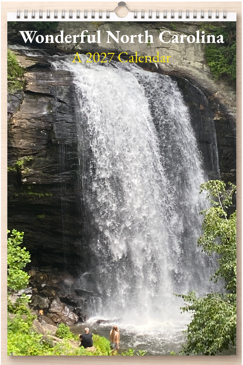 Wonderful North Carolina: A 2027 Calendar