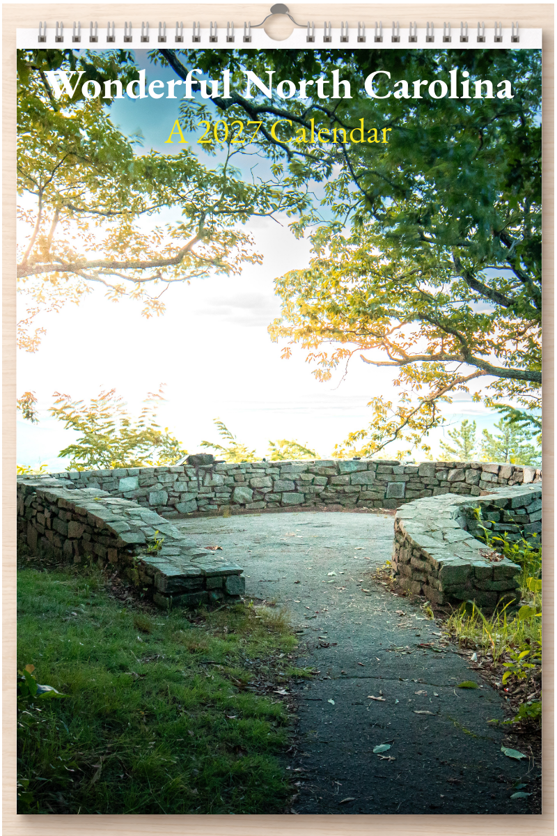 Wonderful North Carolina: A 2027 Calendar