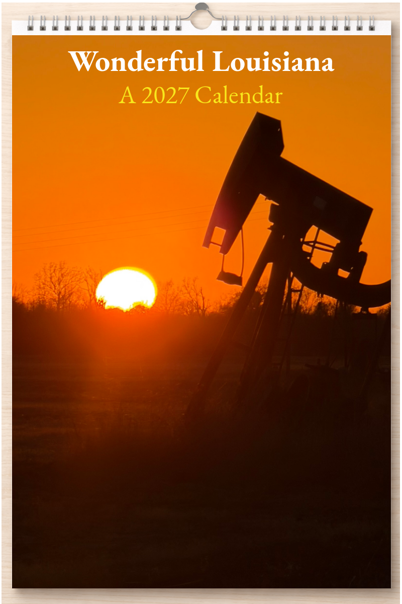 Wonderful Louisiana: A 2027 Calendar