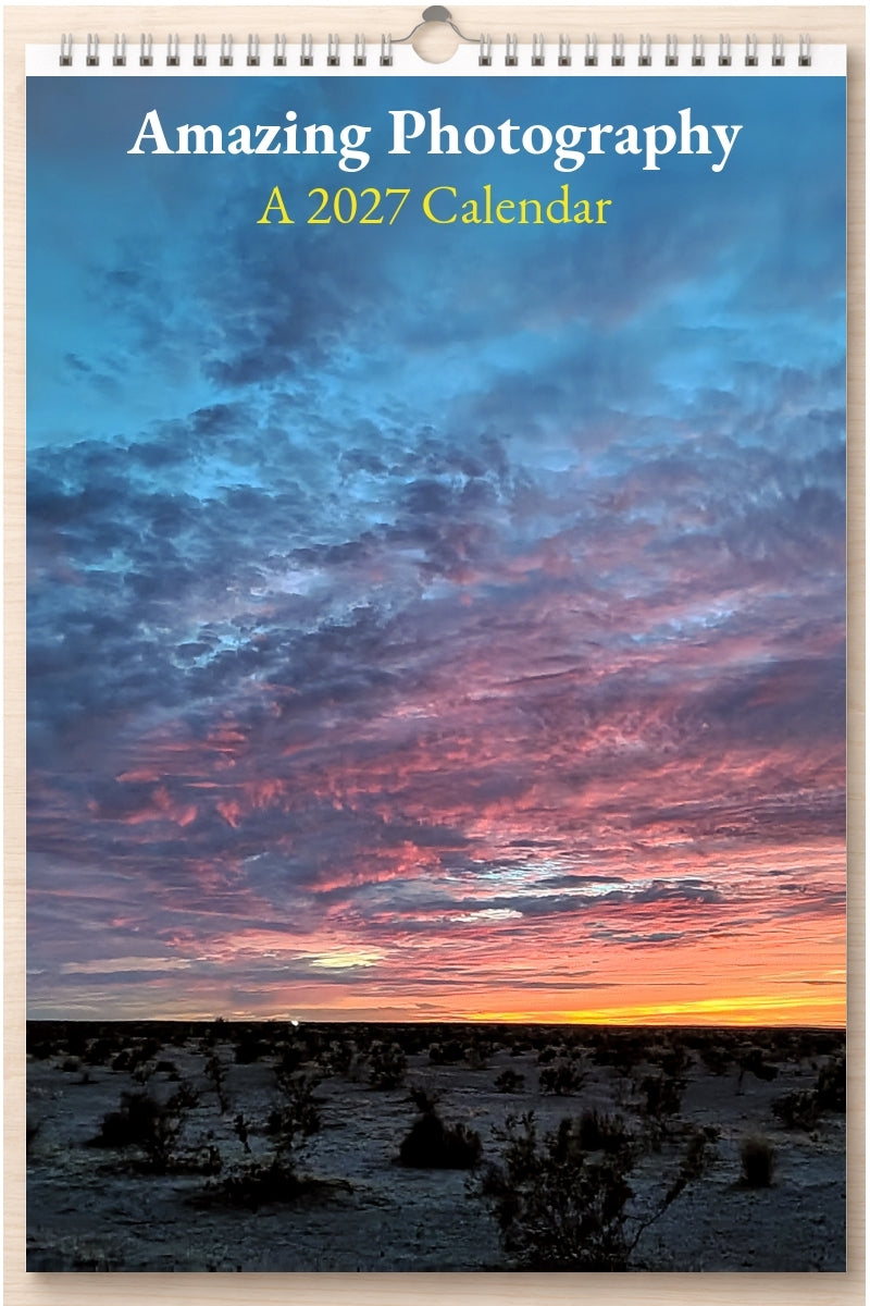 Amazing Photography: A 2027 Calendar