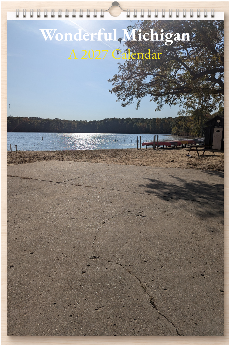 Wonderful Michigan: A 2027 Calendar