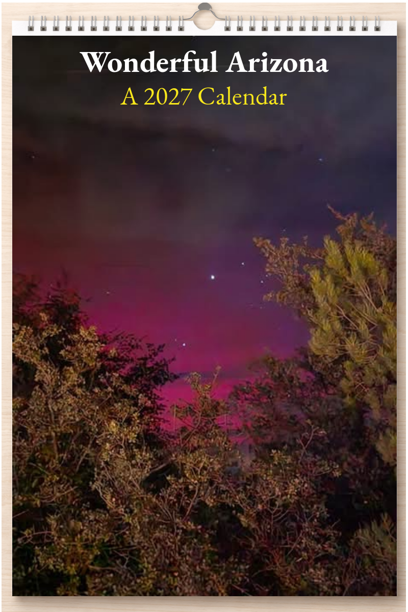 Wonderful Arizona: A 2027 Calendar