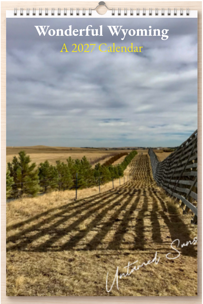 Wonderful Wyoming: A 2027 Calendar