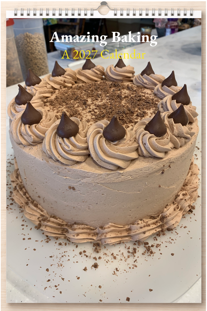 Amazing Baking: A 2027 Calendar