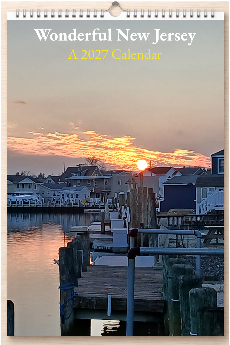 Wonderful New Jersey: A 2027 Calendar