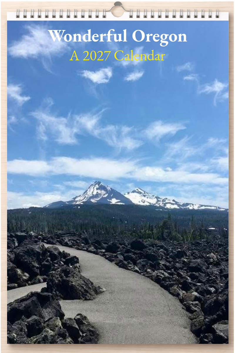 Wonderful Oregon: A 2027 Calendar
