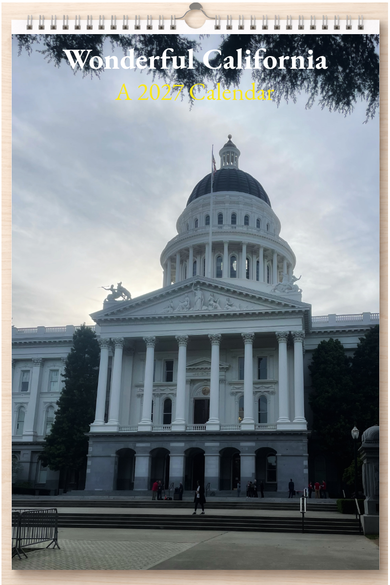 Wonderful California: A 2027 Calendar