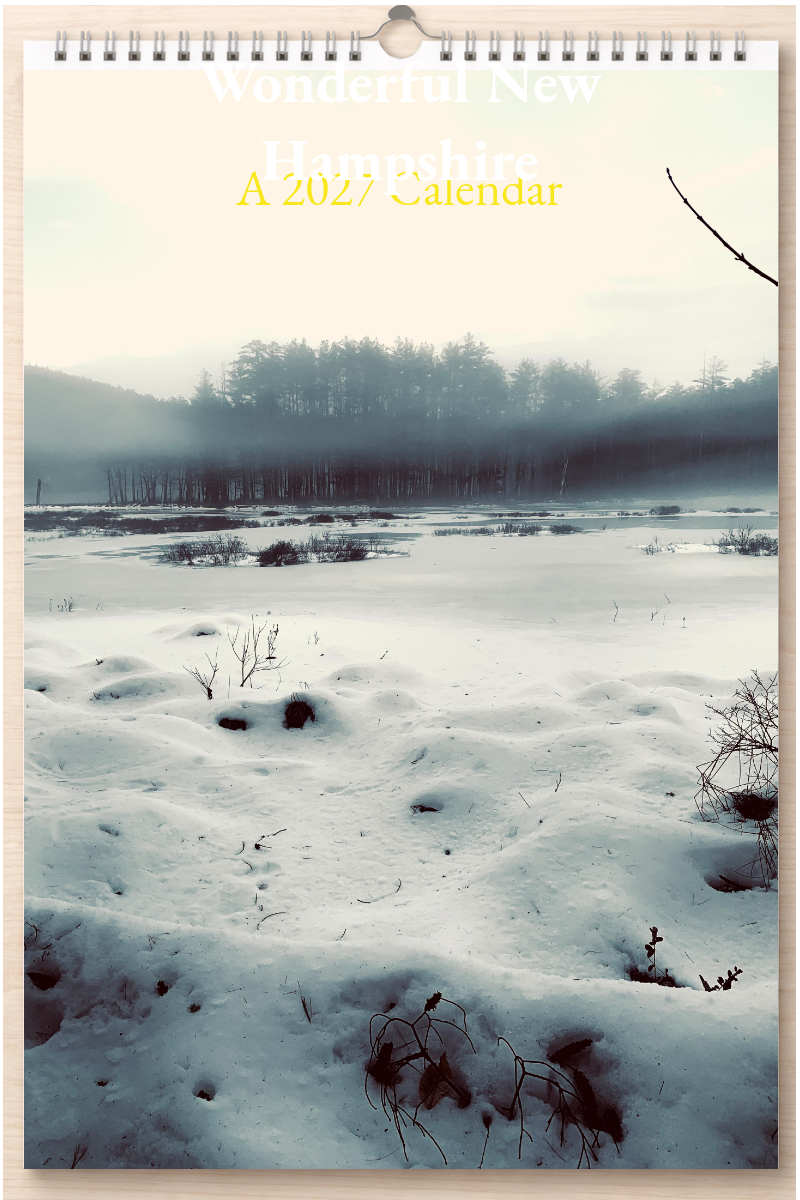 Wonderful New Hampshire: A 2027 Calendar
