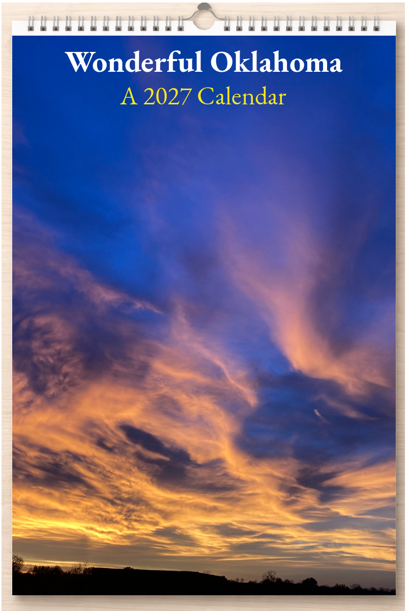 Wonderful Oklahoma: A 2027 Calendar