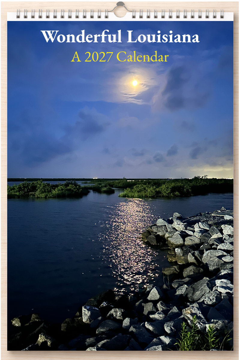 Wonderful Louisiana: A 2027 Calendar