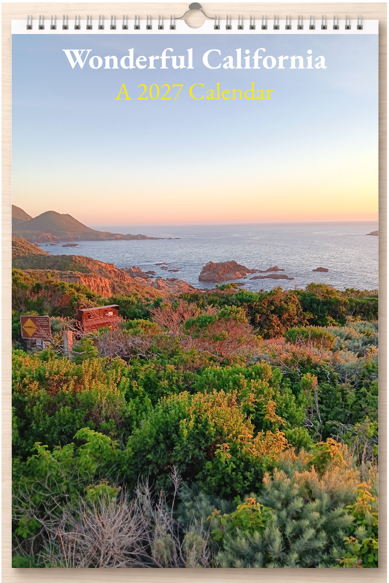 Wonderful California: A 2027 Calendar