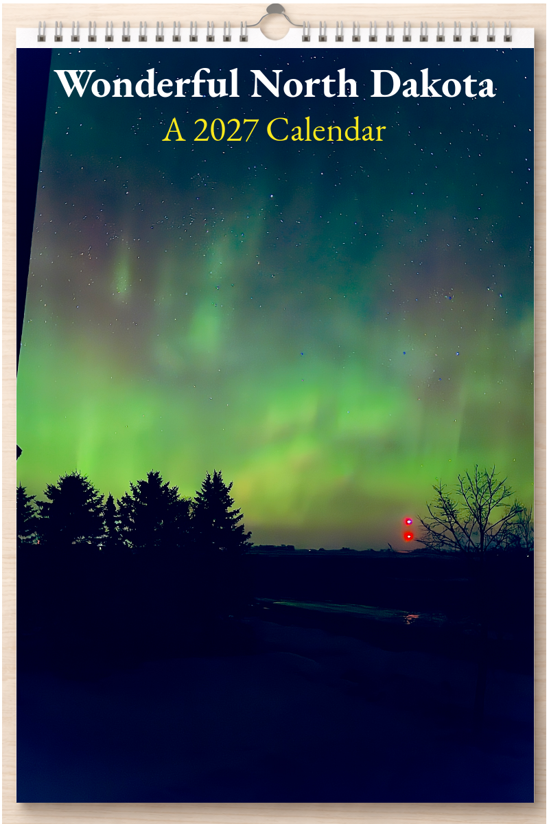Wonderful North Dakota: A 2027 Calendar
