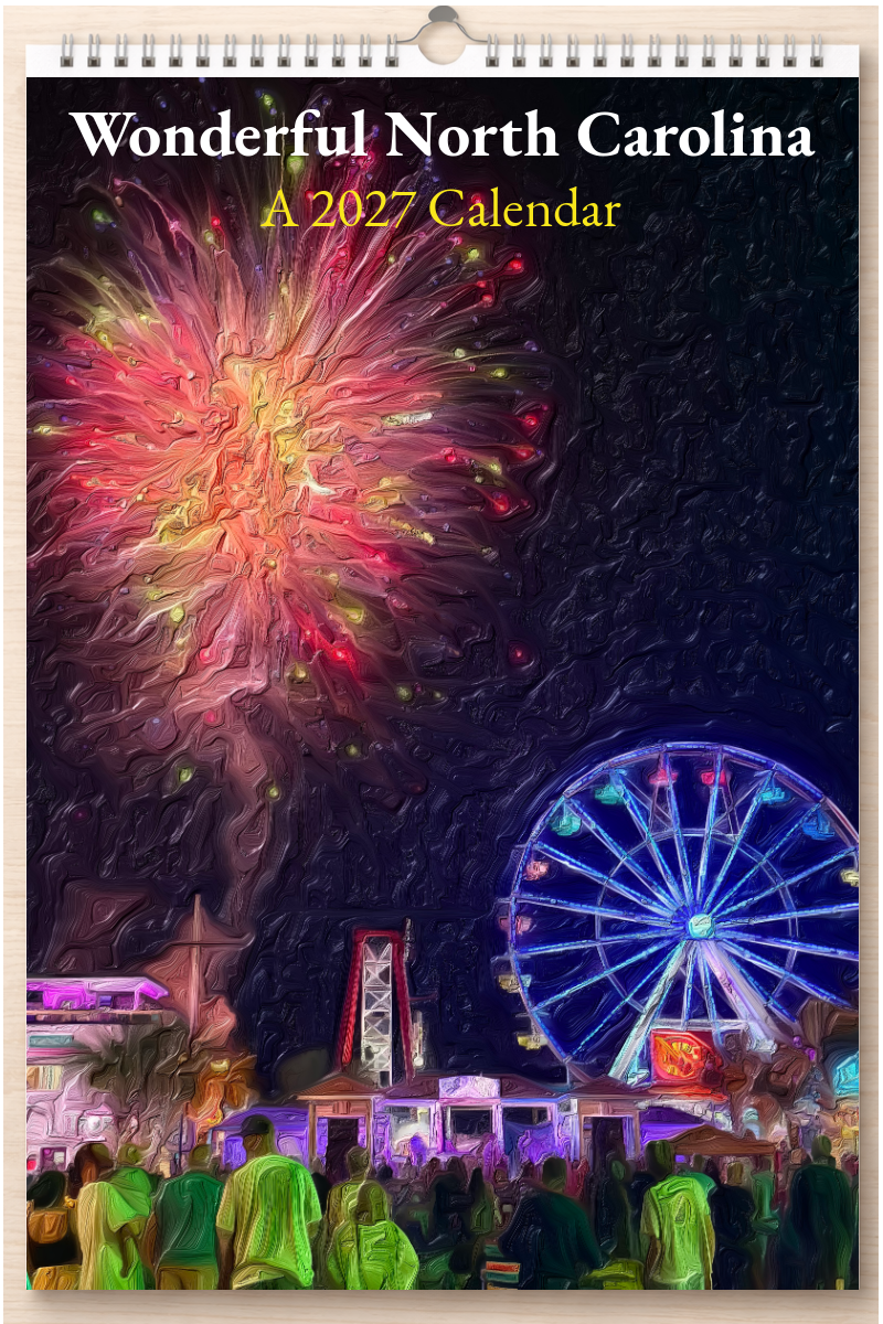 Wonderful North Carolina: A 2027 Calendar