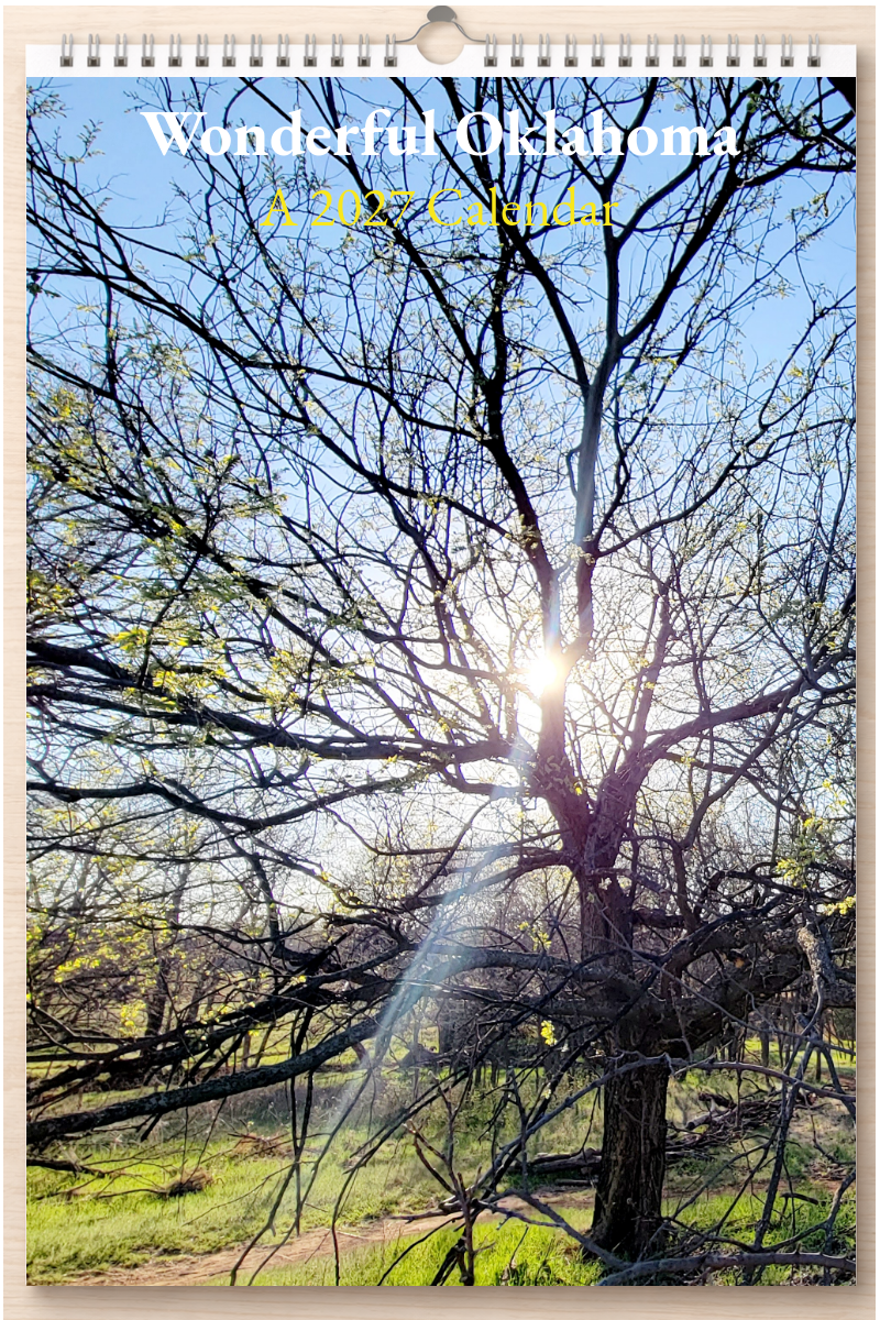 Wonderful Oklahoma: A 2027 Calendar