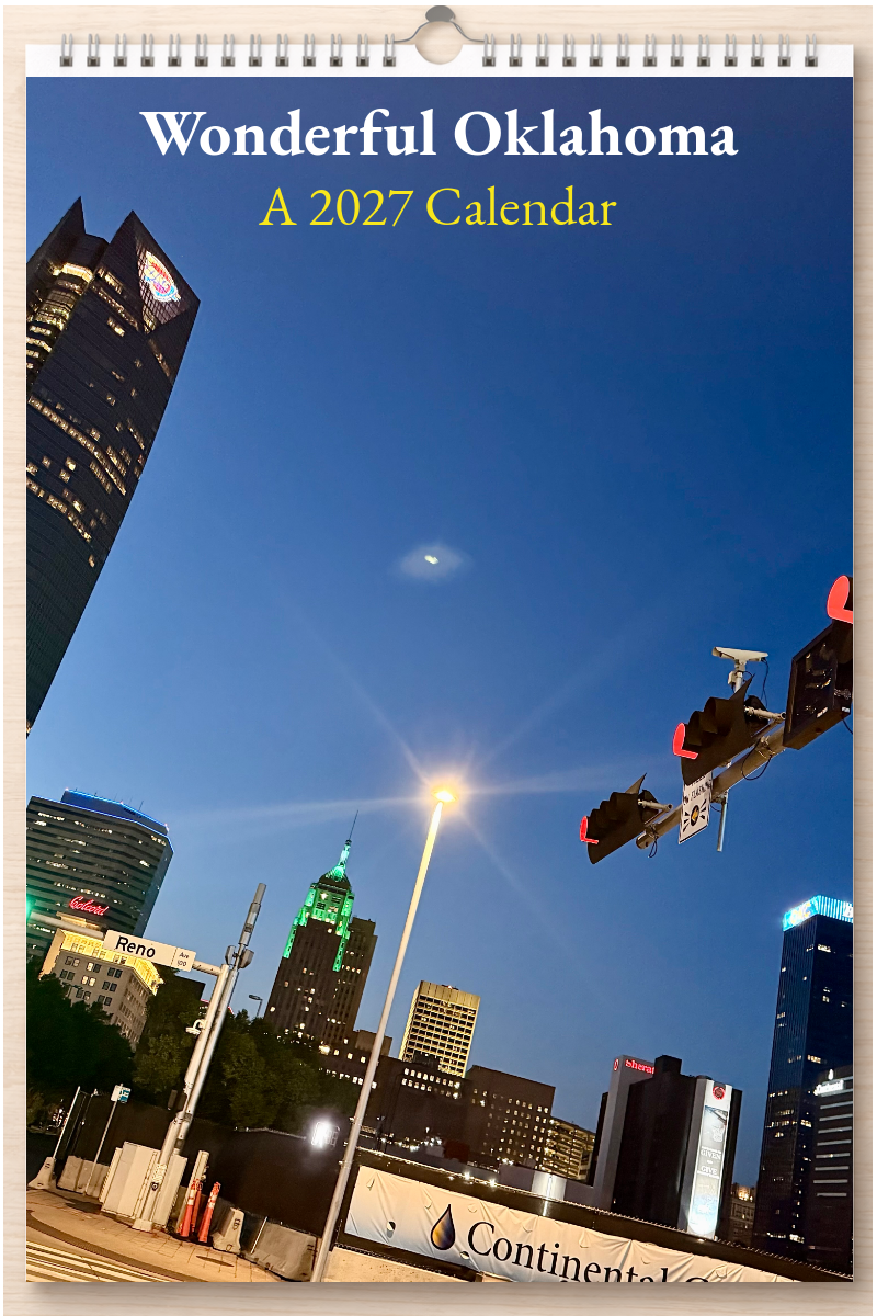 Wonderful Oklahoma: A 2027 Calendar
