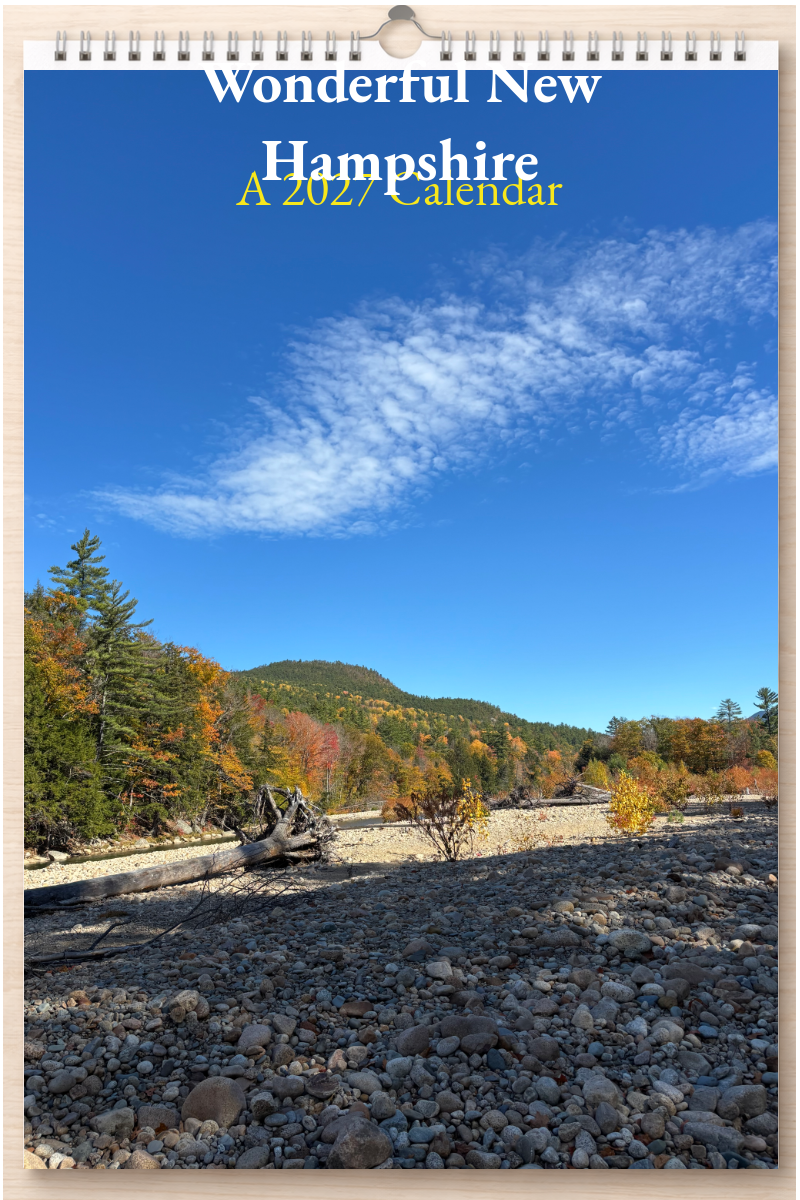 Wonderful New Hampshire: A 2027 Calendar