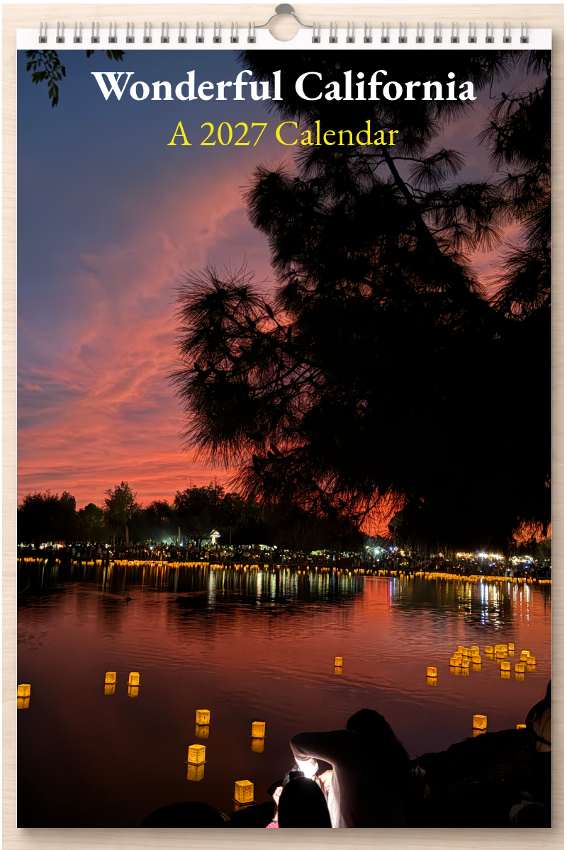 Wonderful California: A 2027 Calendar