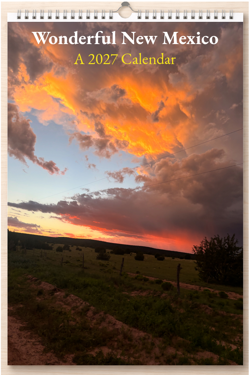 Wonderful New Mexico: A 2027 Calendar