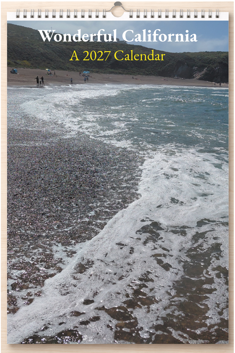 Wonderful California: A 2027 Calendar