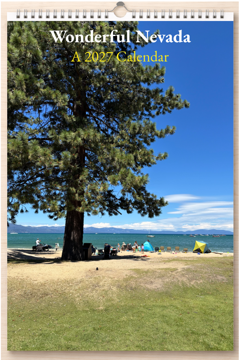 Wonderful Nevada: A 2027 Calendar