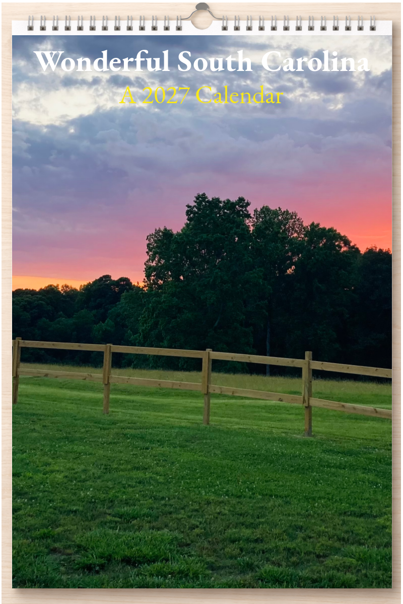 Wonderful South Carolina: A 2027 Calendar