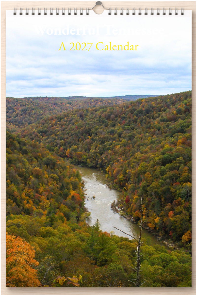 Wonderful Tennessee: A 2027 Calendar