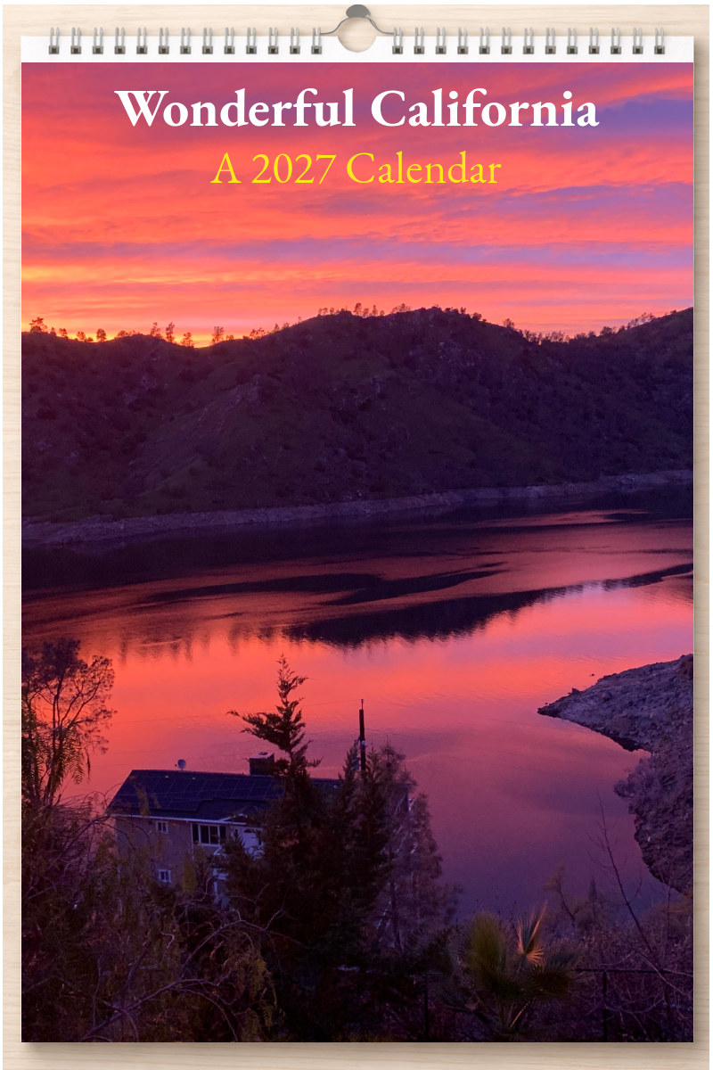 Wonderful California: A 2027 Calendar