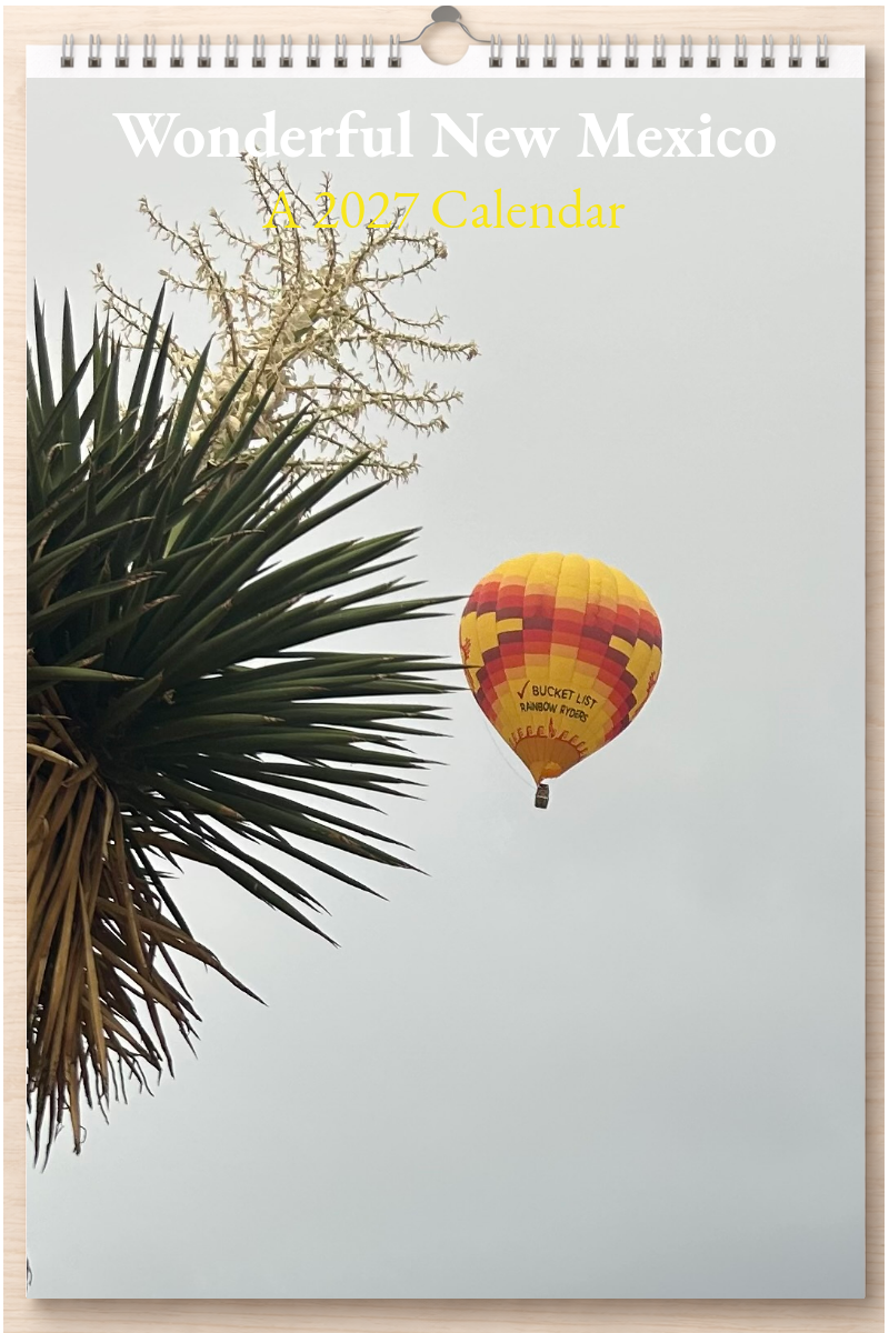 Wonderful New Mexico: A 2027 Calendar