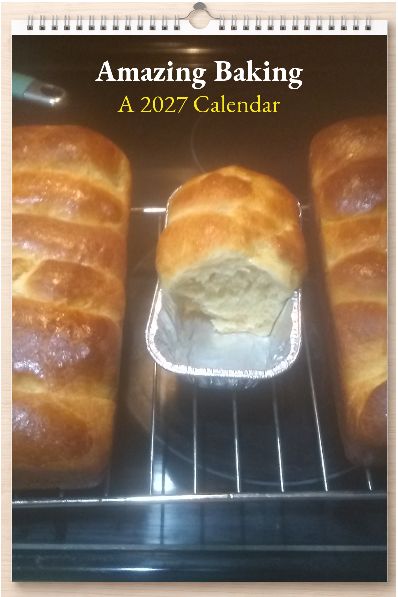 Amazing Baking: A 2027 Calendar