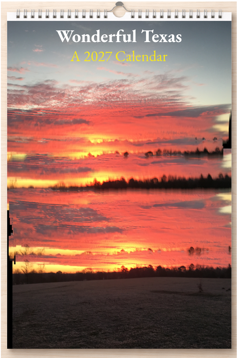 Wonderful Texas: A 2027 Calendar