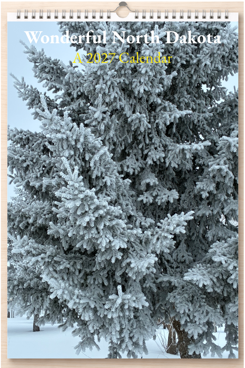 Wonderful North Dakota: A 2027 Calendar