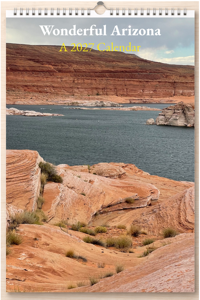 Wonderful Arizona: A 2027 Calendar