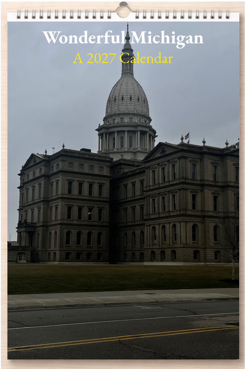 Wonderful Michigan: A 2027 Calendar