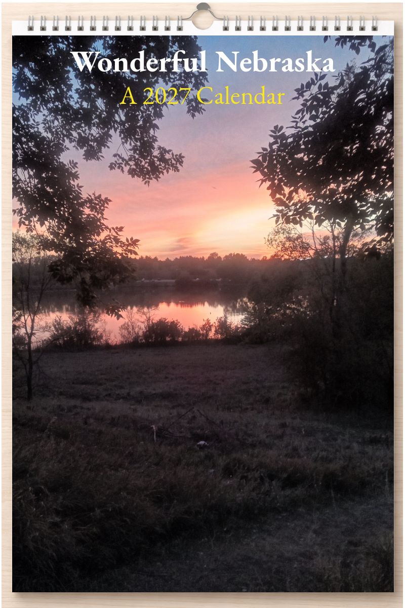 Wonderful Nebraska: A 2027 Calendar
