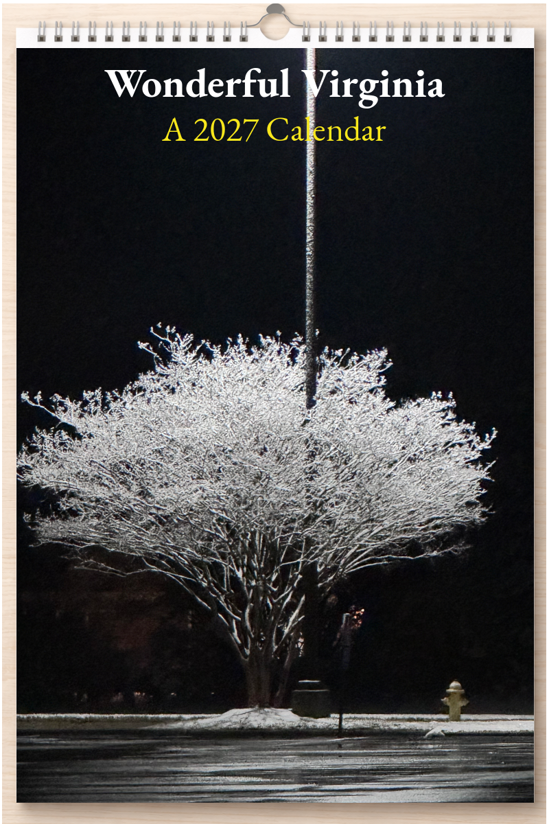 Wonderful Virginia: A 2027 Calendar