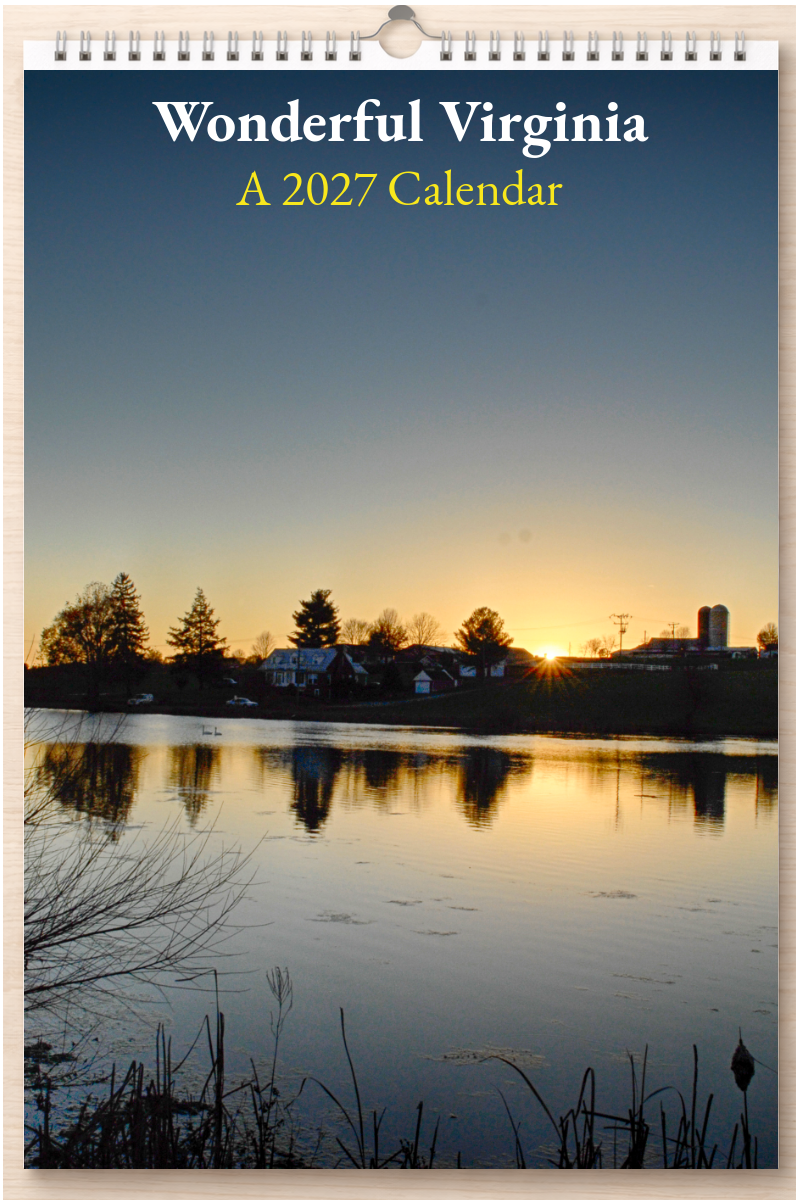 Wonderful Virginia: A 2027 Calendar