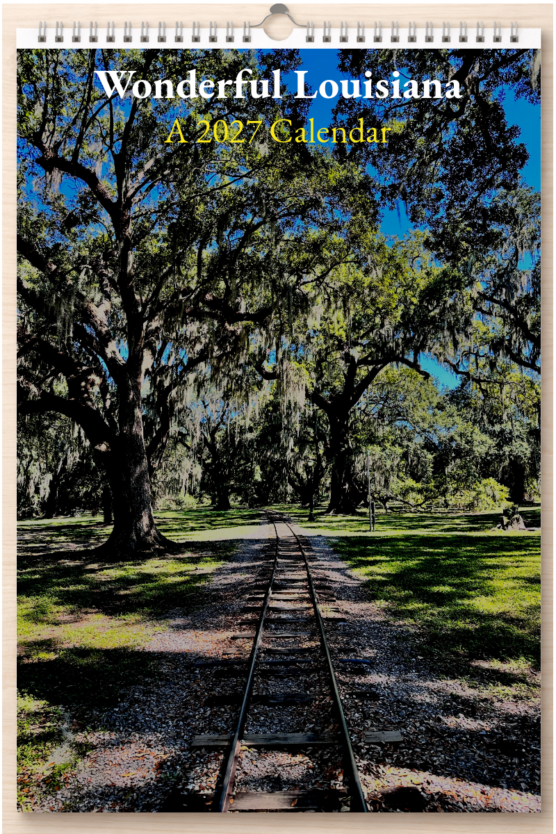 Wonderful Louisiana: A 2027 Calendar
