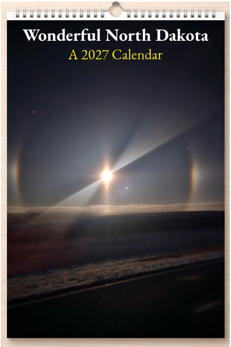 Wonderful North Dakota: A 2027 Calendar